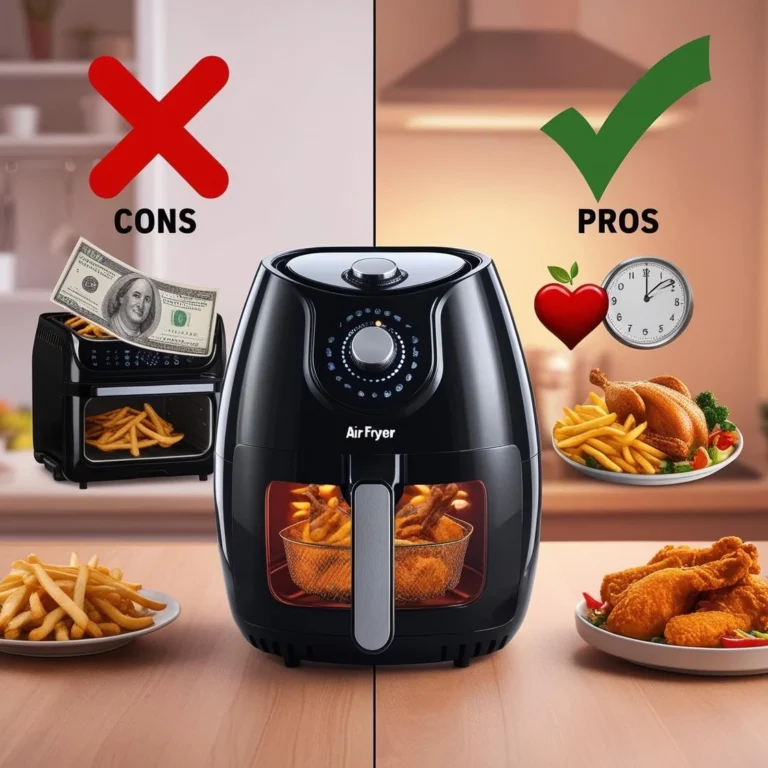 freidora de aire pros y contra